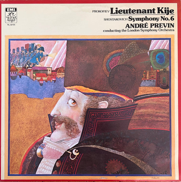 Dmitri Shostakovich, Sergei Prokofiev, London Symphony Orchestra, André Previn – Symphony No. 6 / Lieutenant Kijé – 1974 – Modern (vinyl lp)
