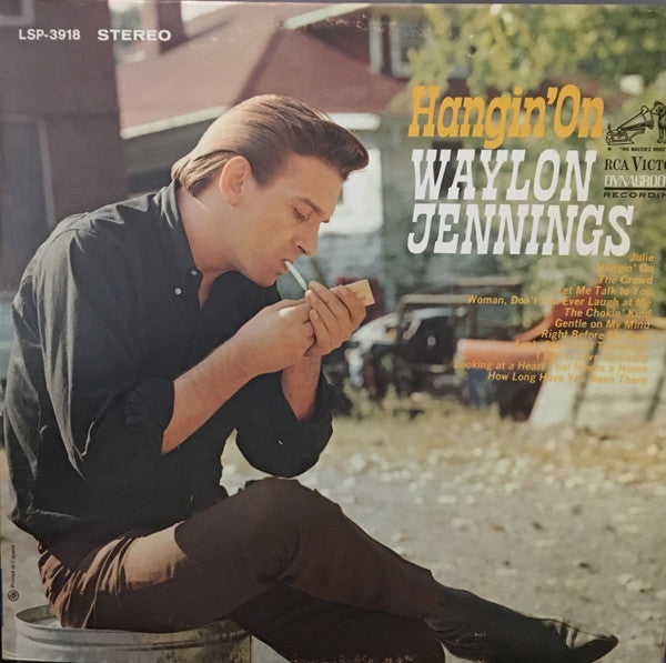 Waylon Jennings – Hangin' On – 1968 – Country (vinyl lp) Near Mint