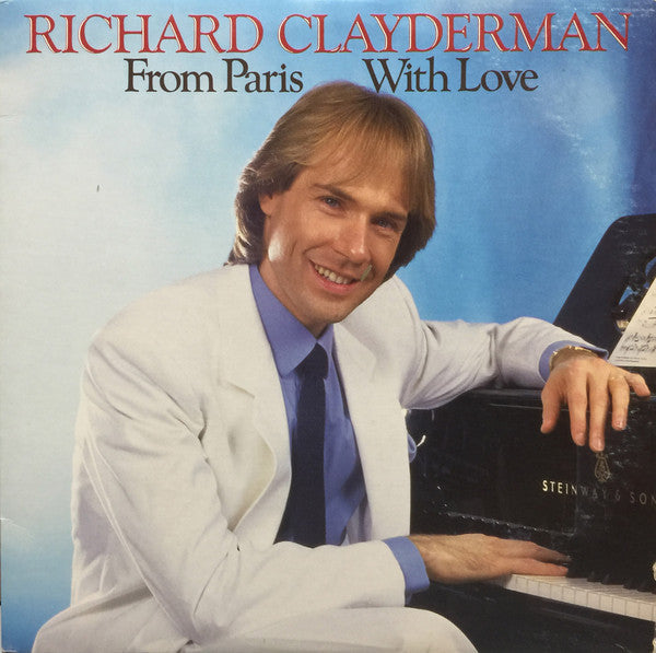 Richard Clayderman – From Paris With Love – 1985 – Easy Listening (vinyl lp)