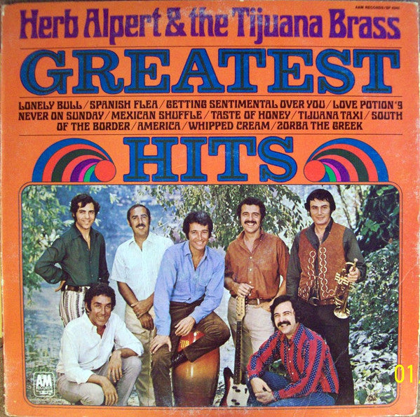 Herb Alpert & The Tijuana Brass – Greatest Hits – 1970 – Latin Jazz (vinyl lp)