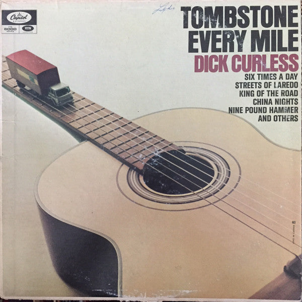 Dick Curless – A Tombstone Every Mile – 1965 – Country (vinyl lp)