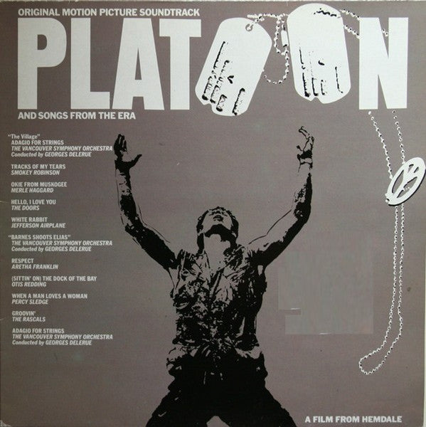 Various – Platoon (Original Motion Picture Soundtrack And Songs From The Era) – 1987 – Soundtrack / Modern Classical / Psychedelic Rock / Soul / Classic Rock (vinyl lp)