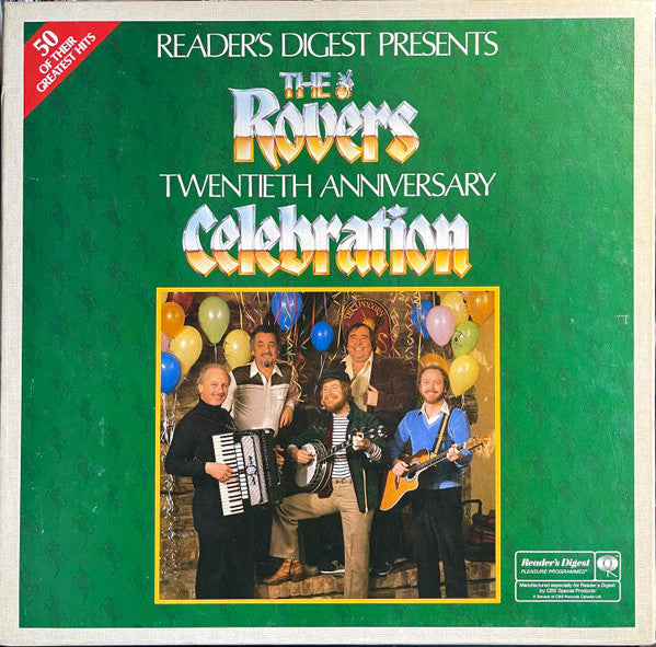 The Irish Rovers – The Rovers Twentieth Anniversary Celebration – 1984 – Celtic Near Mint Set - 5 LPS