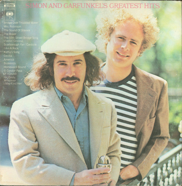 Simon & Garfunkel – Simon And Garfunkel's Greatest Hits – 1972 – Folk Rock (vinyl lp)