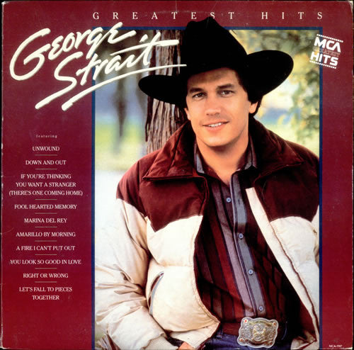 George Strait – Greatest Hits – 1985 – Country (vinyl lp)