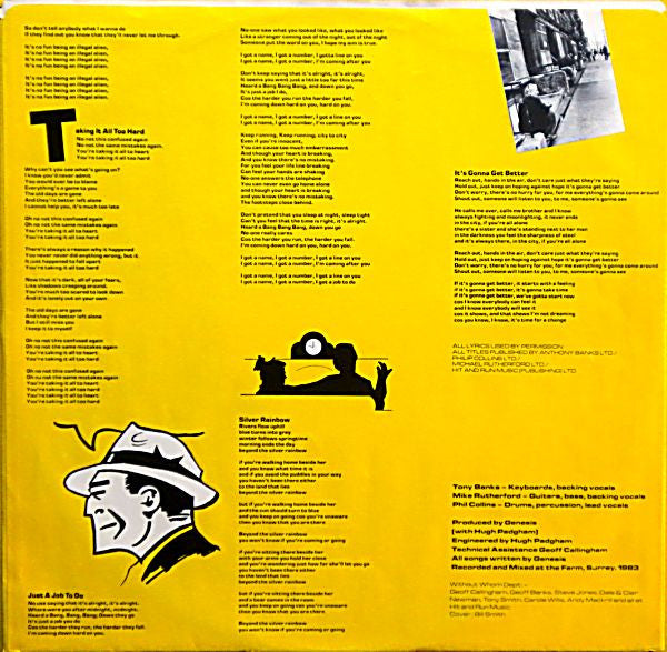 Genesis – Genesis – 1983 – Pop Rock / Art Rock (vinyl lp) – Retro