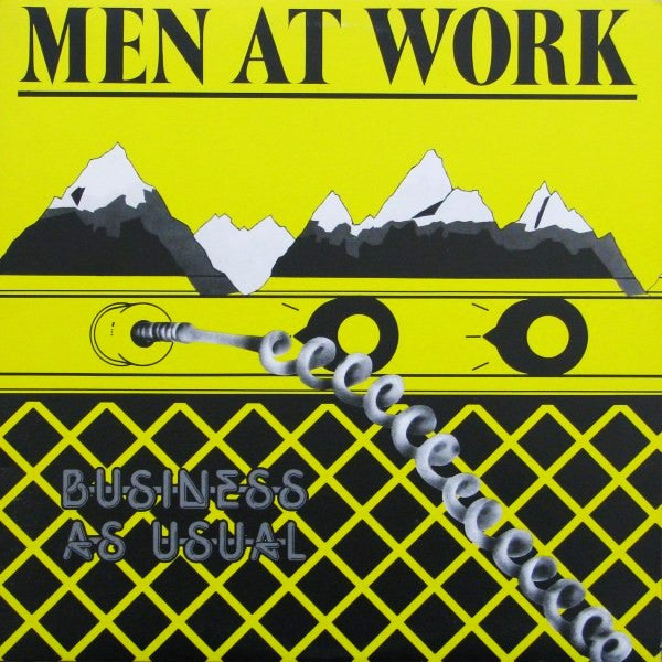 Men At Work – Business As Usual – 1982 – New Wave / Pop Rock (vinyl lp)