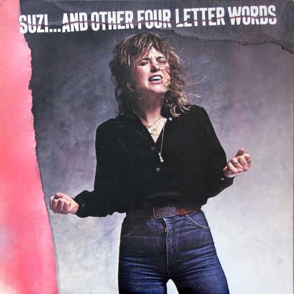Suzi Quatro – Suzi... And Other Four Letter Words – 1979 – Pop Rock (vinyl lp)