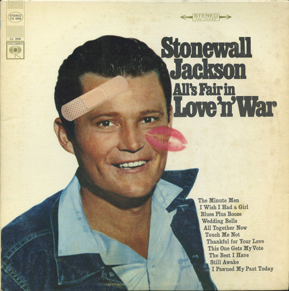 Stonewall Jackson – All's Fair In Love 'n' War – 1966 – Country (vinyl lp)