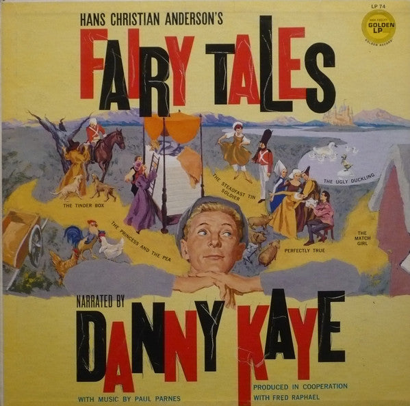 Danny Kaye – Hans Christian Anderson's Fairy Tales – 1962 – Children's / Stage & Screen (vinyl lp)