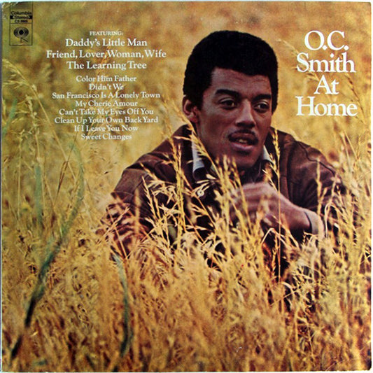 O.C. Smith ‎– At Home  -1969 -Rhythm & Blues, Funk (vinyl)