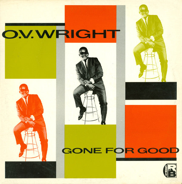 O.V. Wright Gone For Good - 1988=Rock, Blues Style: Rock & Roll, Rhythm & Blues (Vinyl)