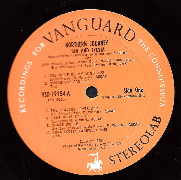 Ian & Sylvia – Northern Journey – 1965 – Folk (vinyl lp)
