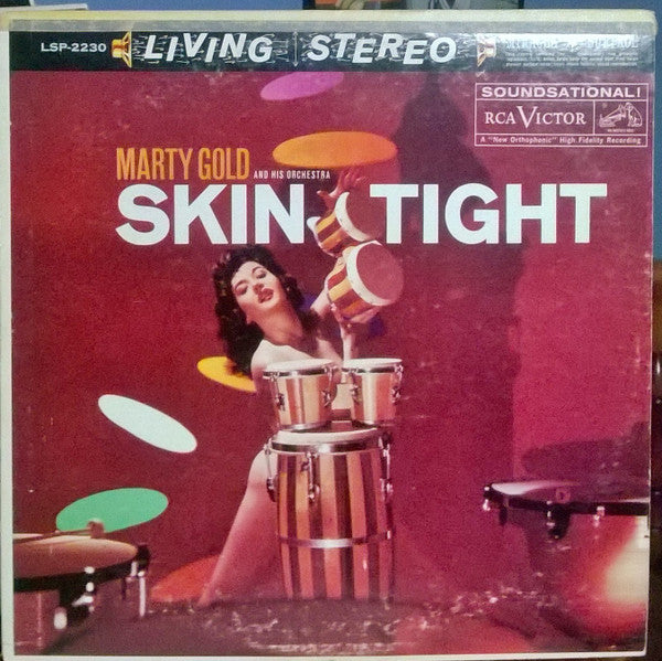 Marty Gold And His Orchestra – Skin Tight – 1960 – Space-Age (vinyl lp)