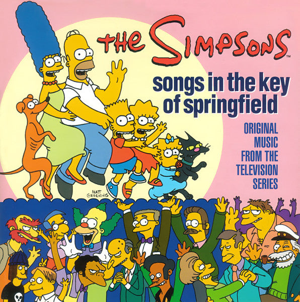 The Simpsons – Songs In The Key Of Springfield: Original Music From The Television Series - 1997- Soundtrack, Parody (Pop) (Music CD)