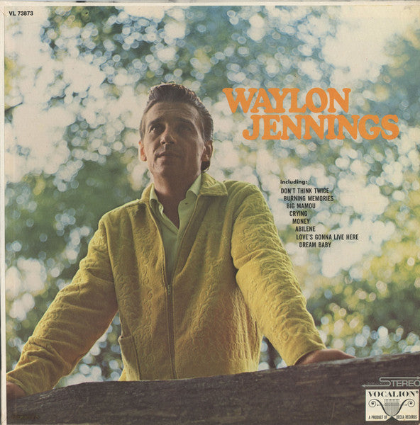 Waylon Jennings – Waylon Jennings – 1969 – Country (vinyl lp) Amazing Shape !