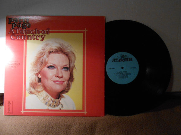 Patti Page – A Touch Of Country – 1982 – Country (vinyl lp)