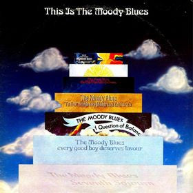 The Moody Blues – This Is The Moody Blues – 1974 – Folk Rock / Soft Rock / Psychedelic Rock / Classic Rock (vinyl lp)