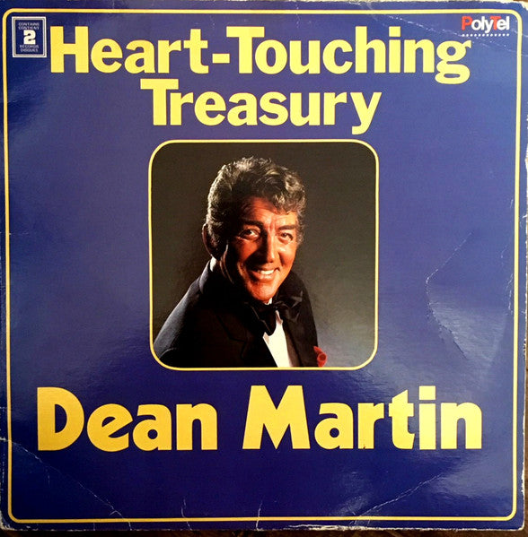 Dean Martin – Heart-Touching Treasury – 1986 – Easy Listening / Chanson (vinyl lp)  Mint 2 Album set