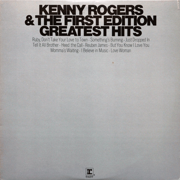 Kenny Rogers & The First Edition – Greatest Hits – Country Rock / Psychedelic Rock (vinyl lp)