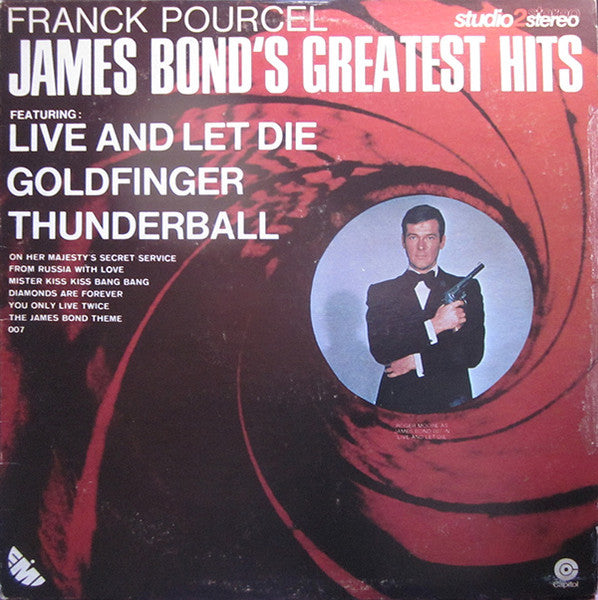 Franck Pourcel – James Bond's Greatest Hits – 1973 – Soundtrack / Theme (vinyl lp)