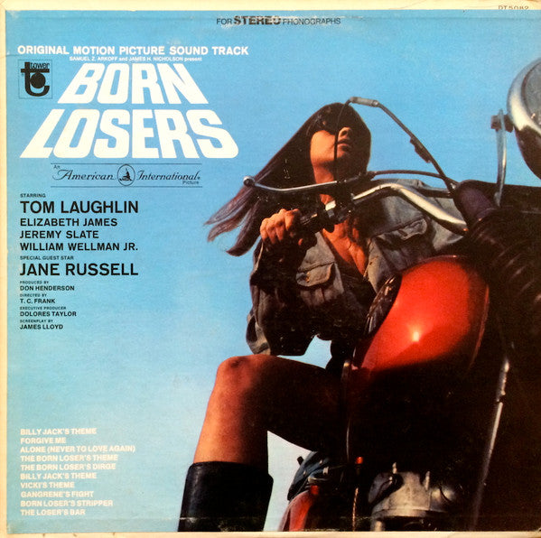 Various – Born Losers Original Motion Picture Soundtrack – 1967 – Stage & Screen (vinyl lp)