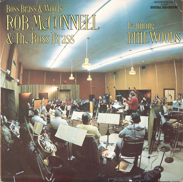 Rob McConnell & The Boss Brass, Phil Woods – Boss Brass & Woods – 1985 – Big Band (vinyl lp)