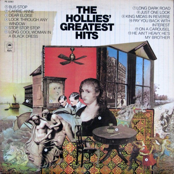 The Hollies – The Hollies' Greatest Hits – Rock & Roll / Pop Rock / Classic Rock (vinyl lp)