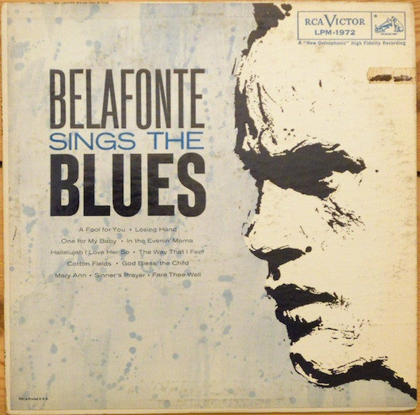 Harry Belafonte – Belafonte Sings The Blues – 1960 – Vocal (vinyl lp)