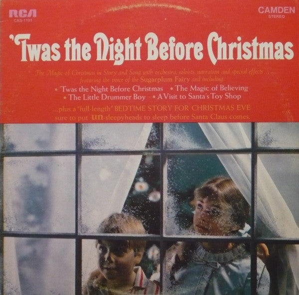 The Sugar Plum Fairy And Cast – 'Twas The Night Before Christmas – Story / Holiday (vinyl lp)