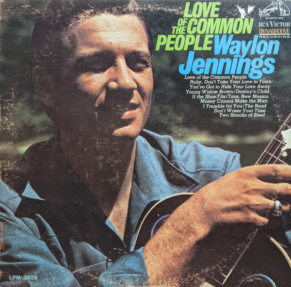 Waylon Jennings – Love Of The Common People – 1967 – Country (vinyl lp)