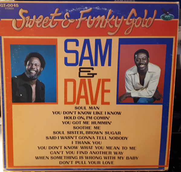 Sam & Dave – Sweet & Funky Gold – 1978 – Soul / Funk (vinyl lp)