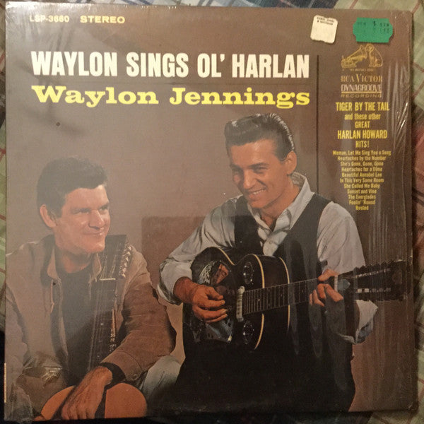 Waylon Jennings – Waylon Sings Ol' Harlan – 1967 – Country (vinyl lp)