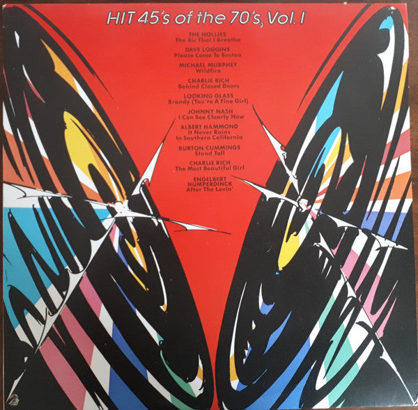 Various – Hit 45's Of The 70's, Vol. I – 1981 – Pop (vinyl lp)