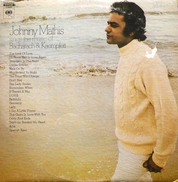 Johnny Mathis – Johnny Mathis Sings The Music Of Bacharach & Kaempfert – 1970 – Vocal (vinyl lp)