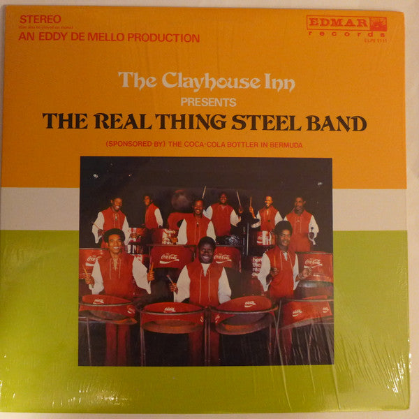 The Real Thing Steel Band – The Real Thing Steel Band At Clay House Inn, Bermuda – 1970 – Steel Band (vinyl lp)