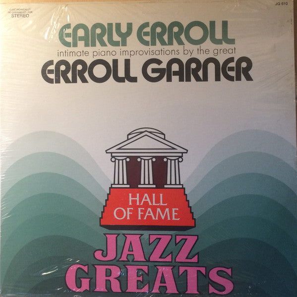 Erroll Garner – Early Erroll (Intimate Piano Improvisations By The Great Erroll Garner) – Swing (vinyl lp)