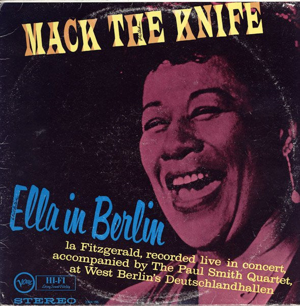 Ella Fitzgerald – Mack The Knife / Ella In Berlin – Vocal (vinyl lp)