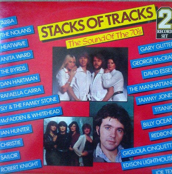 Various – Stacks Of Tracks (The Sound Of The 70's) – 1981 – Disco / Europop (vinyl lp)