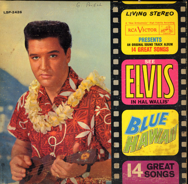 Elvis Presley – Blue Hawaii – 1961 – Soundtrack / Rock & Roll (vinyl lp)