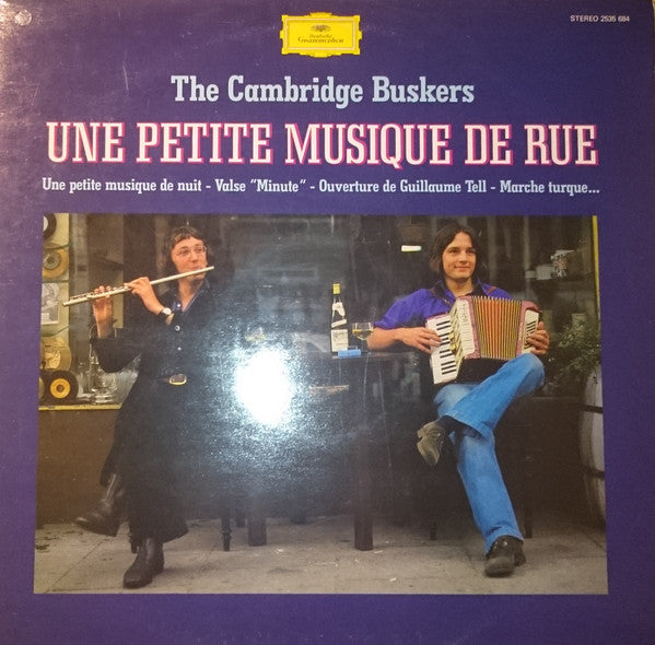 The Cambridge Buskers – Une Petite Musique De Rue – 1982 – Classical (vinyl lp)  Clipped Corner