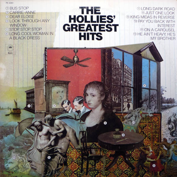 The Hollies – The Hollies' Greatest Hits – Folk Rock / Pop Rock / Psychedelic Rock (vinyl lp)