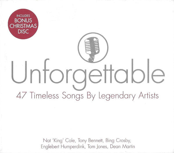 Various - Unforgettable - 47 Timeless Songs By Legendary Artists cover
