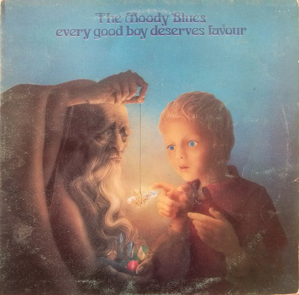 The Moody Blues – Every Good Boy Deserves Favour – 1971 – Psychedelic Rock lots of marks- clearance vinyl