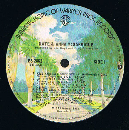 Kate & Anna McGarrigle Kate & Anna McGarrigle 1975 	Folk Rock (vinyl) Mint