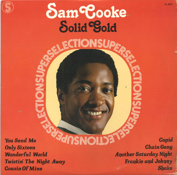 Sam Cooke – Solid Gold – 1976 – Rhythm & Blues (vinyl lp) NEAR MINT WITH INNER SLEEVE