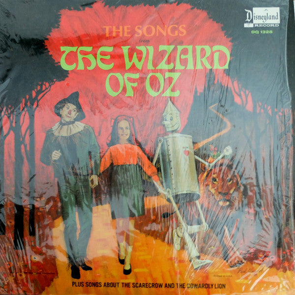 Unknown Artist – The Songs From The Wizard Of Oz (Plus Songs About The Scarecrow And The Cowardly Lion) – 1969 – Soundtrack (vinyl lp)