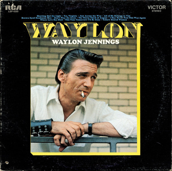 Waylon Jennings – Waylon – 1970 – Country (vinyl lp)