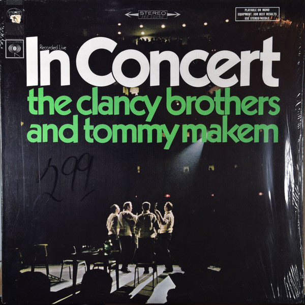 The Clancy Brothers & Tommy Makem – In Concert – Folk, World, & Country (vinyl lp)