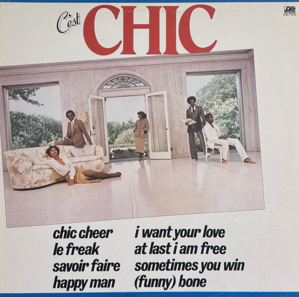 Chic – C'est Chic – 1978 – Disco (vinyl lp) Near Mint